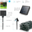 🎄Luces Led con panel solar🌟