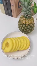 Cortador y rebanador de piña